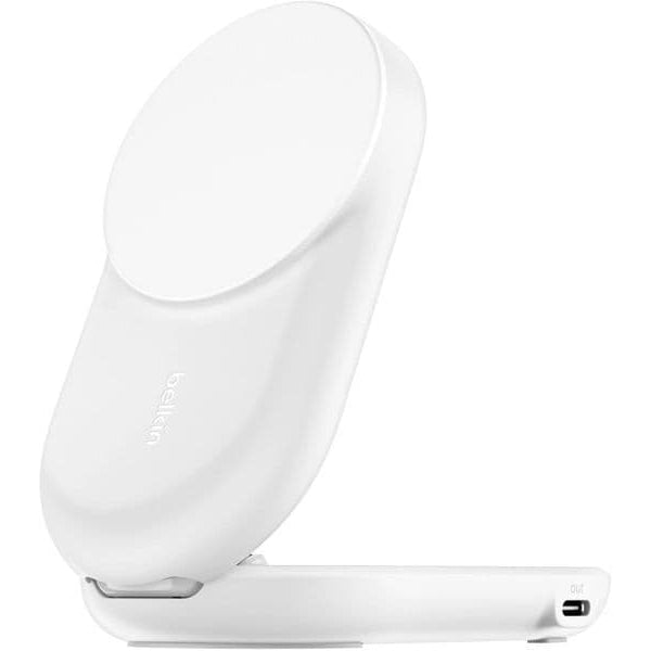 Belkin Wireless Charger UltraCharge 2in1 rund, Weiss