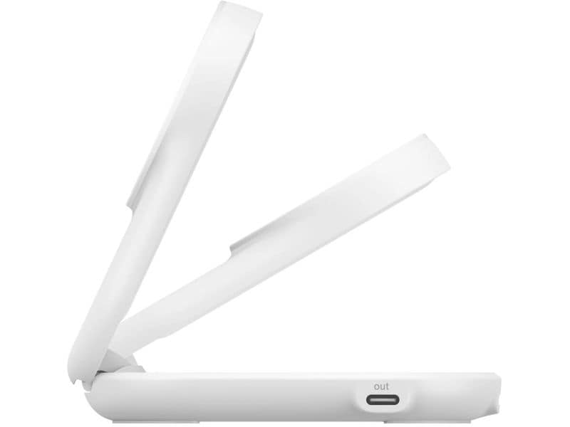 Belkin Wireless Charger UltraCharge 2in1 rund, Weiss