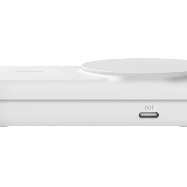 Belkin Wireless Charger UltraCharge 2in1 eckig, Weiss