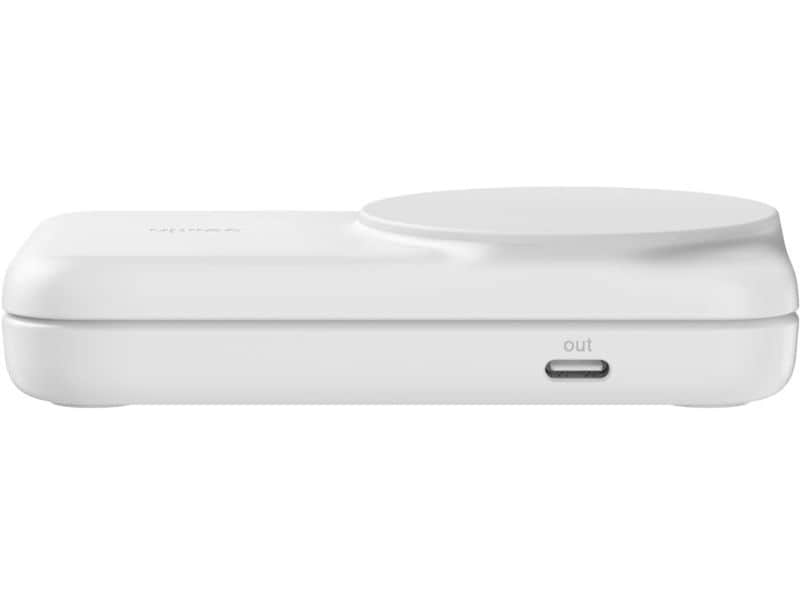 Belkin Wireless Charger UltraCharge 2in1 eckig, Weiss