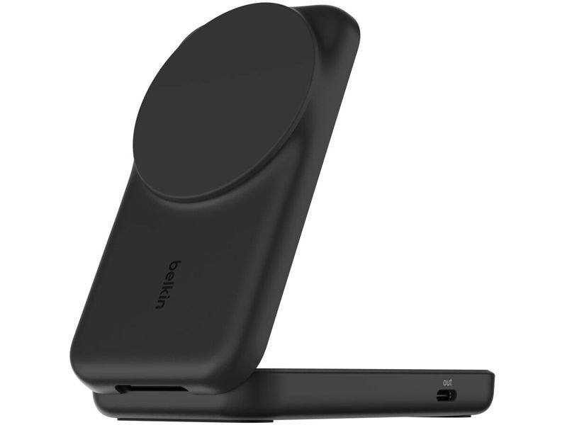 Belkin Wireless Charger UltraCharge 2in1 eckig, Schwarz