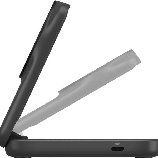 Belkin Wireless Charger UltraCharge 2in1 eckig, Schwarz