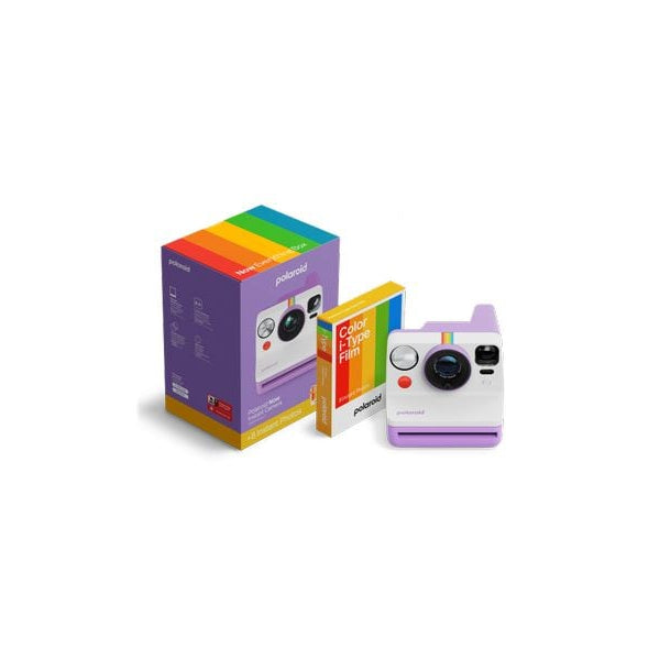 Polaroid Fotokamera Now Gen 3 + Color Film Bundle Purpur