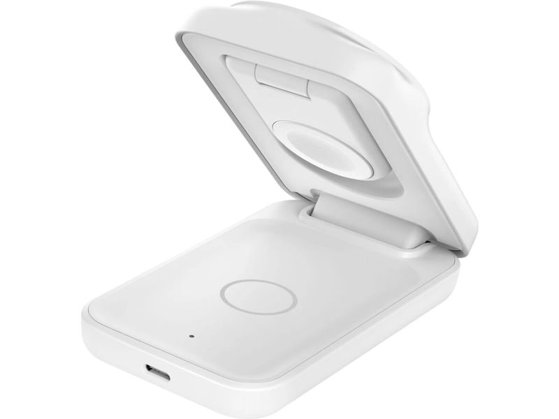 Belkin Wireless Charger UltraCharge 3in1 eckig, Weiss