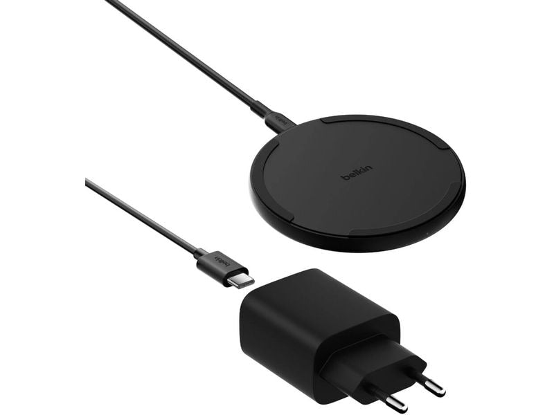 Belkin Wireless Charger BoostCharge mit Netzteil Schwarz