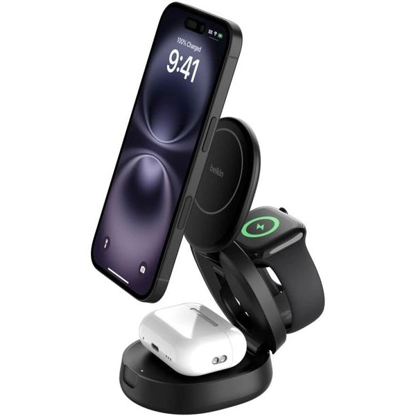Belkin Wireless Charger BoostCharge 3in1 Schwarz