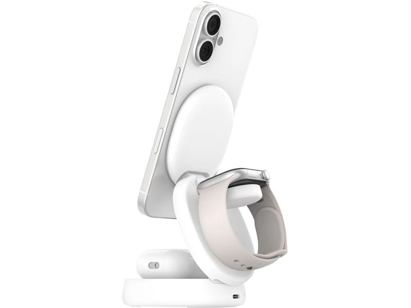 Belkin Wireless Charger BoostCharge 3in1 Weiss