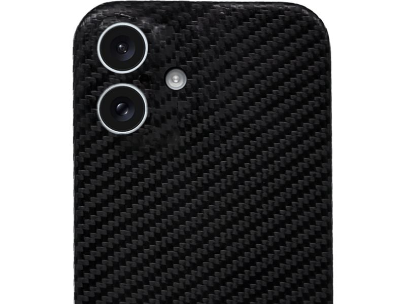 Nevox Back Cover Carbon Series iPhone 17 Schwarz