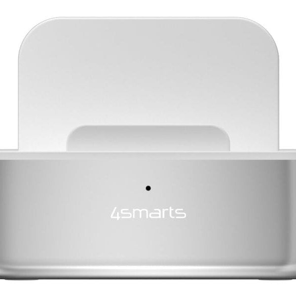 4smarts Ladestation Team 100W 5C/1A inkl. 6 Kabel Silber