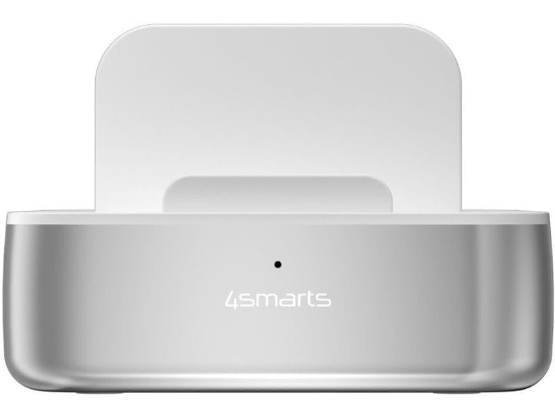 4smarts Ladestation Team 100W 5C/1A inkl. 6 Kabel Silber