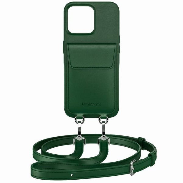 Urbany's Necklace Case Handykette+ RACING GREEN iPhone Air