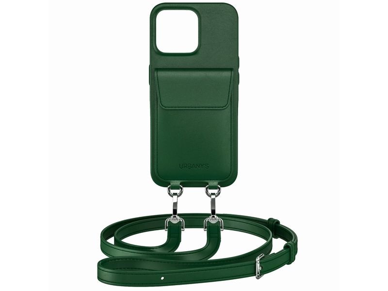 Urbany's Necklace Case Handykette+ RACING GREEN iPhone Air
