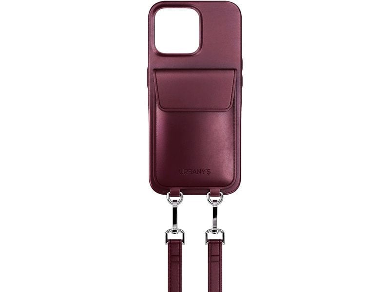Urbany's Necklace Case Handykette+ RED WINE iPhone Air