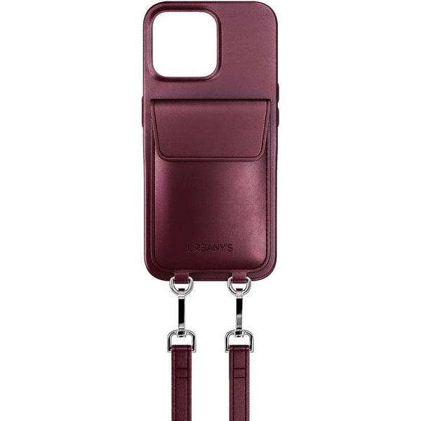 Urbany's Necklace Case Handykette+ RED WINE iPhone Air