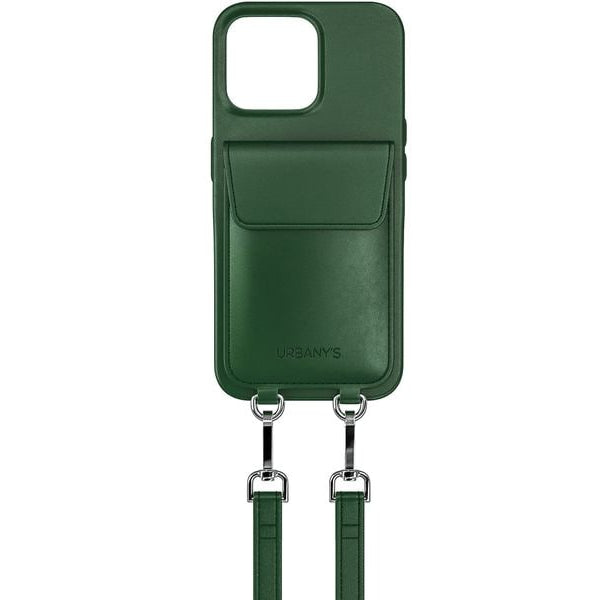 Urbany's Necklace Case Handykette+ RACING GREEN iPhone 17 Pro Max