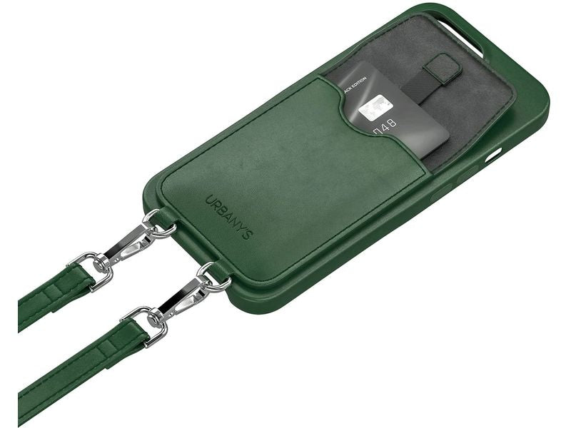 Urbany's Necklace Case Handykette+ RACING GREEN iPhone 17 Pro