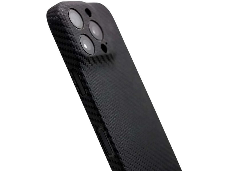 Nevox Back Cover Carbon Series MagSafe iPhone 17 Pro Max Schwarz