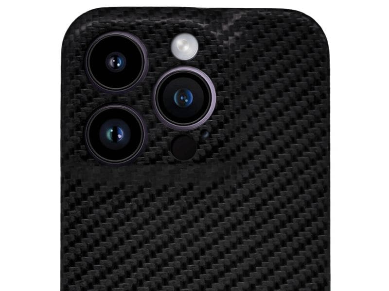 Nevox Back Cover Carbon Series iPhone 17 Pro Max Schwarz