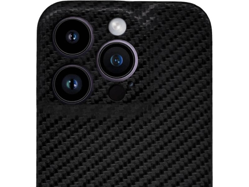 Nevox Back Cover Carbon Series MagSafe iPhone 17 Pro Schwarz