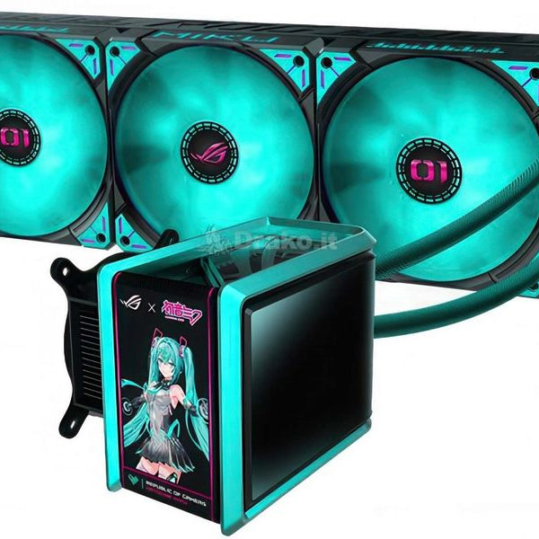 ASUS ROG Wasserkühlung ROG RYUO IV 360 ARGB Hatsune Miku Edition