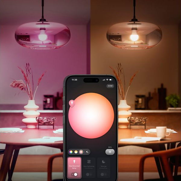 Philips Hue Leuchtmittel Essential, GU10, 4.7 W, White & Colour