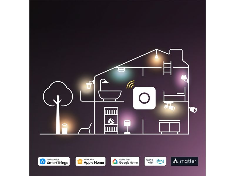 Philips Hue Leuchtmittel Essential, GU10, 4.7 W, White & Colour