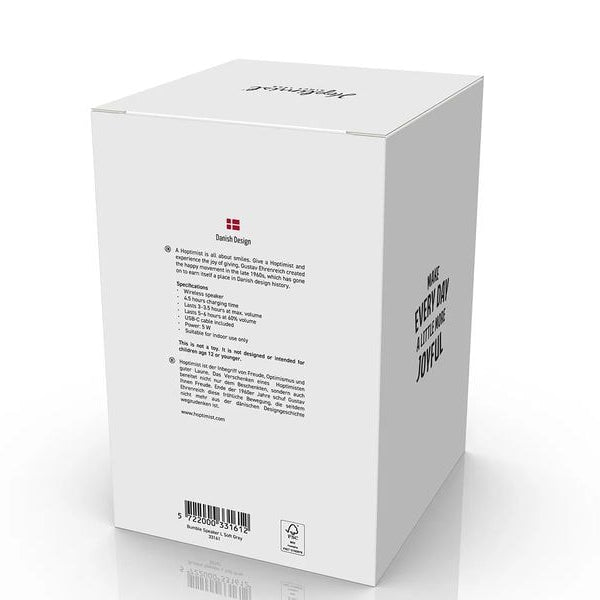 Hoptimist Lautsprecher Soft Bumble L Soft Grey