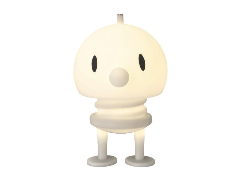 Hoptimist Tischleuchte Soft PE-Lampe XL, 15 x 15 x 23 cm, Weiss