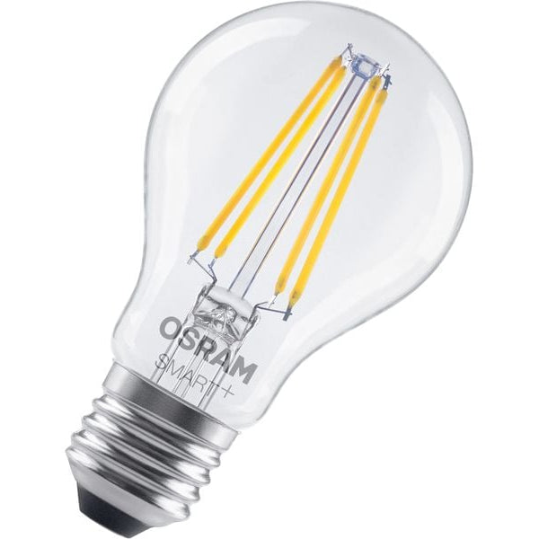 OSRAM Leuchtmittel SMART+ WiFi Classic, E27, 2700 K, filament klar