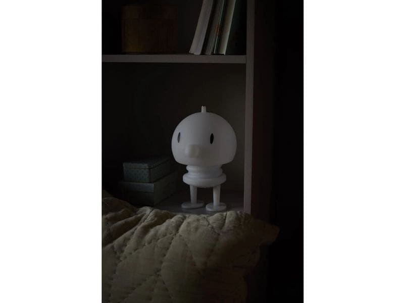 Hoptimist Tischleuchte Soft PE-Lampe XL, 15 x 15 x 23 cm, Weiss