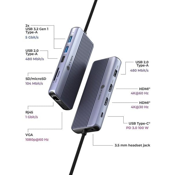 ICY BOX 12-in-1 DockingStation