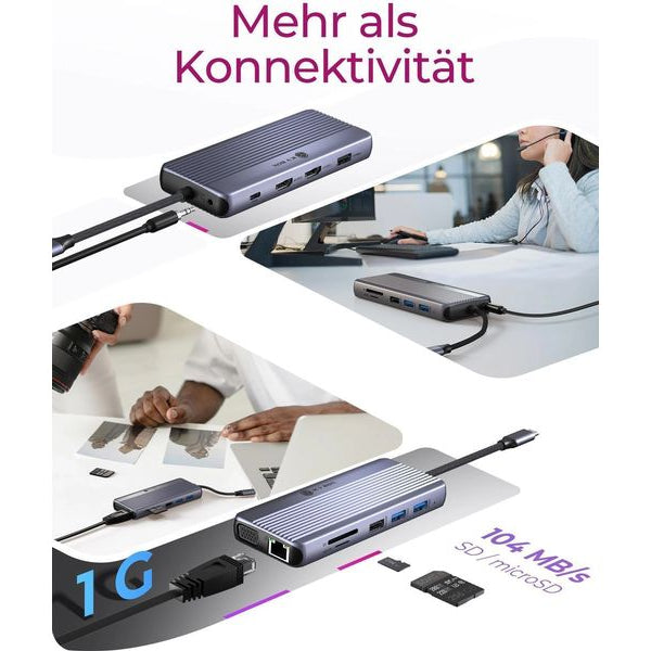 ICY BOX 12-in-1 DockingStation