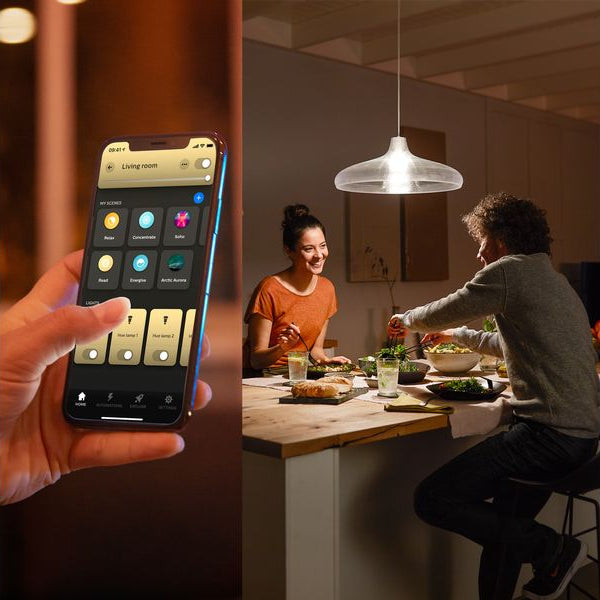 Philips Hue Leuchtmittel White E27 Einzelpack dimmbar 1100 lm