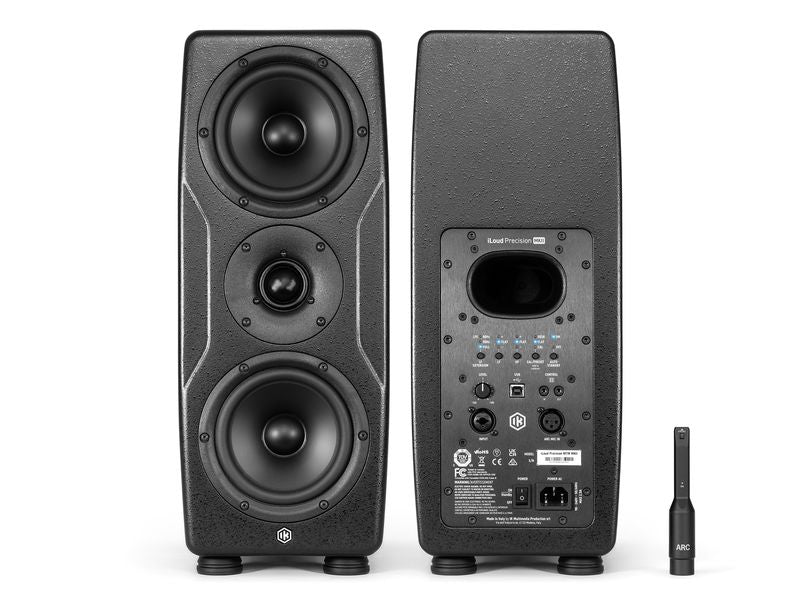 IK Multimedia Studiomonitor iLoud Precision MTM MKII Schwarz