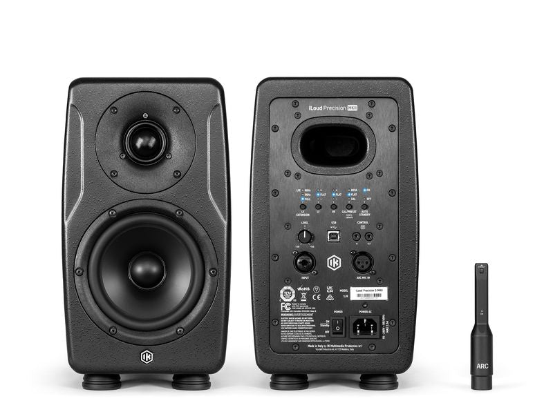 IK Multimedia Studiomonitor iLoud Precision 5 MKII Schwarz