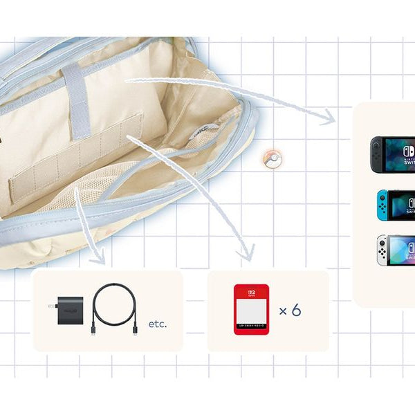 Hori intendo Switch 2 Tasche Evoli Quilted