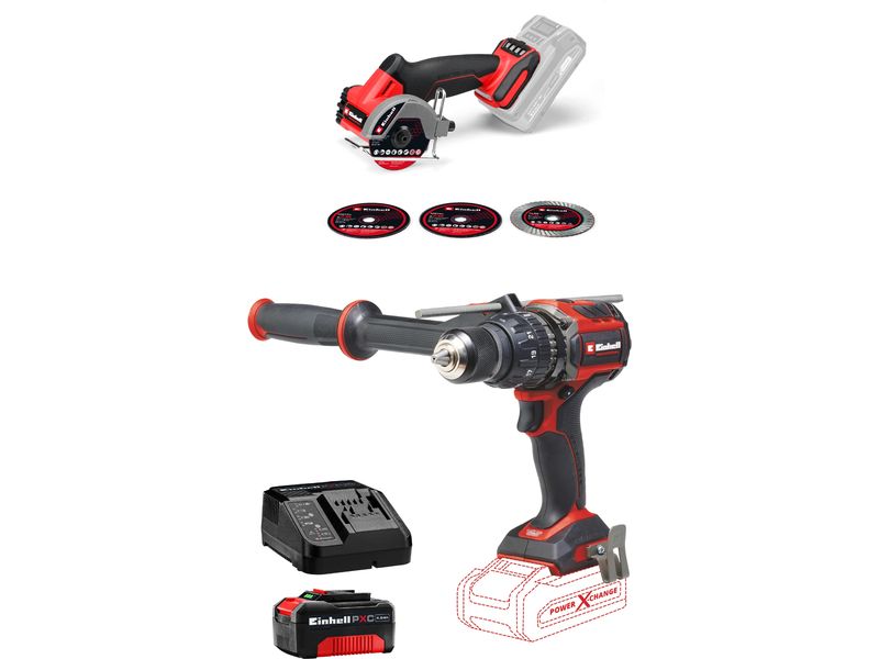 Einhell Akku-Werkzeugset 18 V Professional TOP Kit