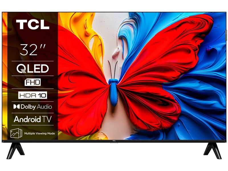 TCL TV 32S5K 32", 1920 x 1080 (Full HD), QLED