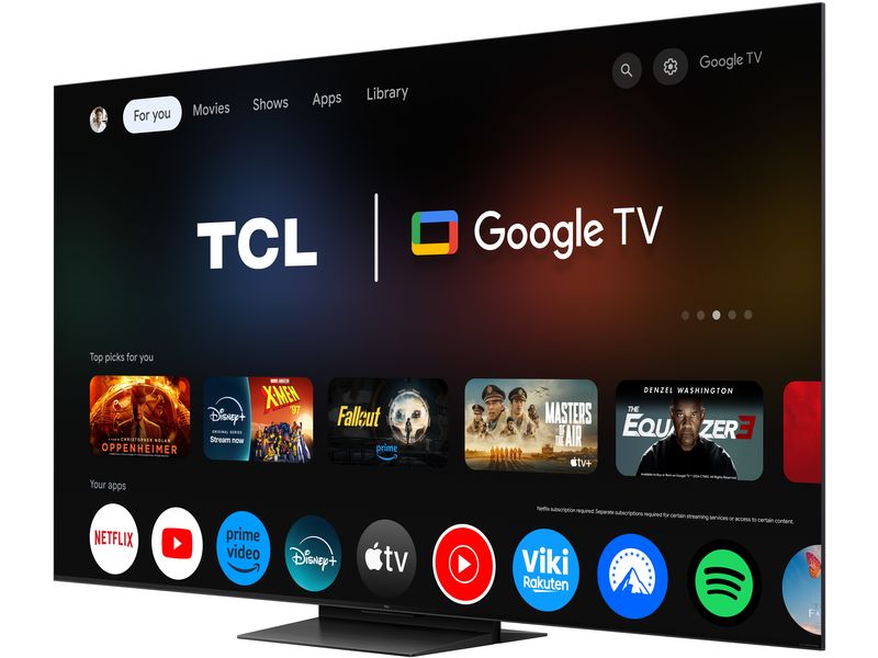 TCL TV 75C7K 75", 3840 x 2160 (Ultra HD 4K), QLED