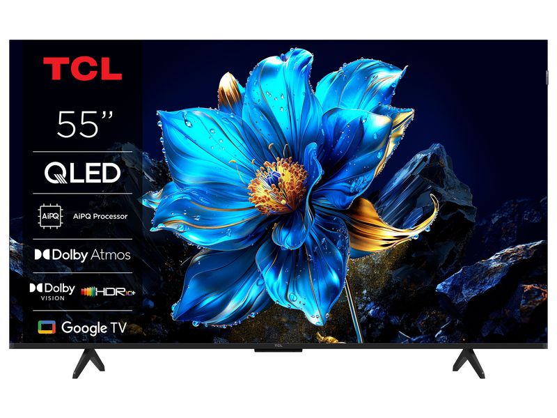 TCL TV 55P7K 55", 3840 x 2160 (Ultra HD 4K), QLED