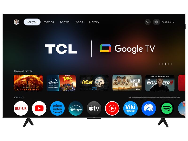 TCL TV 75P7K 75", 3840 x 2160 (Ultra HD 4K), QLED