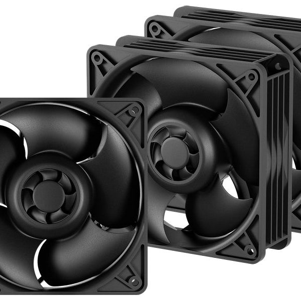 Arctic Cooling S12038-4K, 120 mm, 4000 RPM, Schwarz, 3 Stück