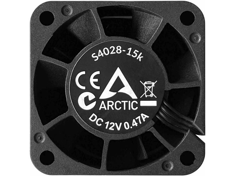 Arctic Cooling PC-Lüfter S4028-15K, 40 x 28 mm, 15000 RPM, Schwarz, 5 Stück