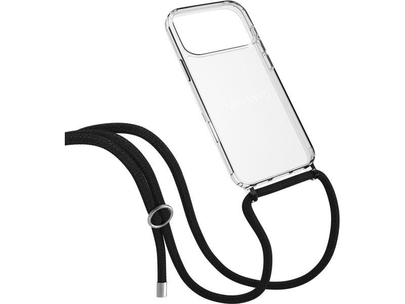 Urbany's Necklace Case NIGHT OWL iPhone 17 Pro Max Silber Ring