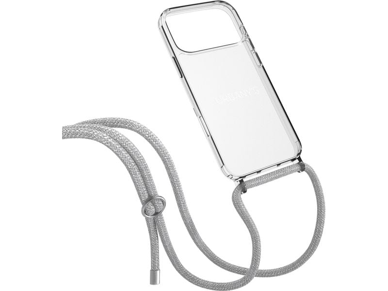 Urbany's Necklace Case CLOUDY SKY  iPhone 17 Pro Max Silber Ring