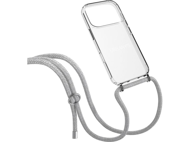 Urbany's Necklace Case CLOUDY SKY  iPhone 17 Pro Silber Ring
