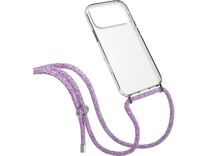 Urbany's Necklace Case LOLLIPOP  iPhone 17 Pro Max Silber Ring