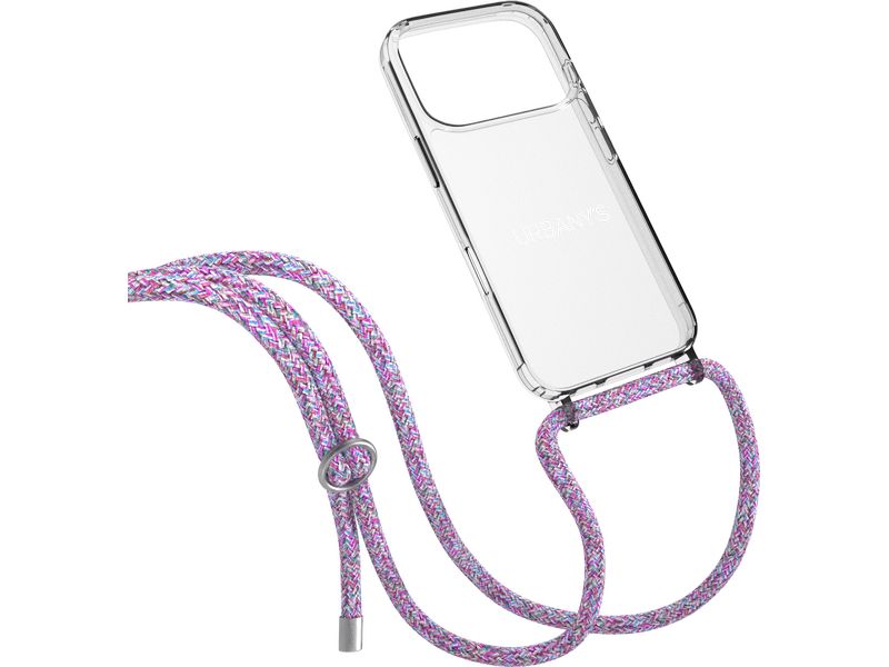 Urbany's Necklace Case LOLLIPOP  iPhone 17 Pro Silber Ring