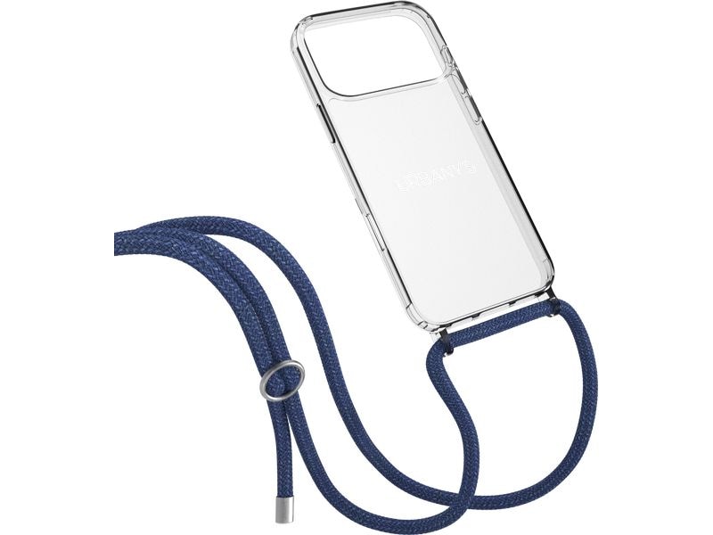 Urbany's Necklace Case DEEP SEA  iPhone 17 Pro Max Silber Ring