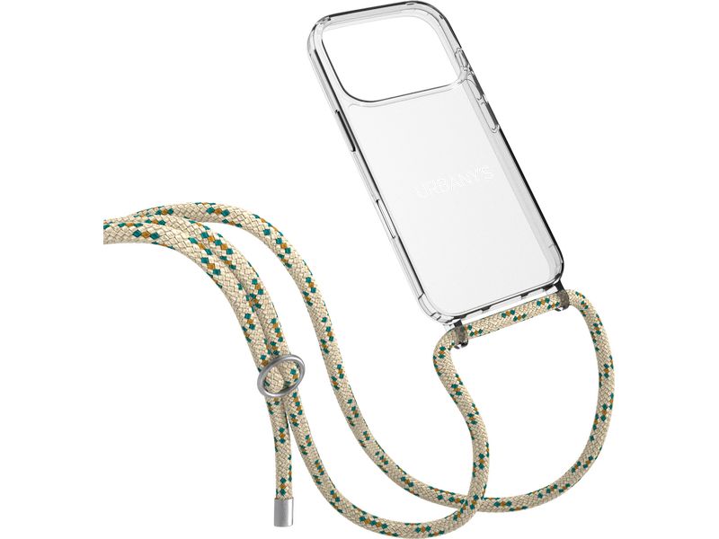 Urbany's Necklace Case FAR AWAY iPhone 17 Pro Silber Ring